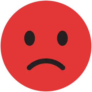 sad face